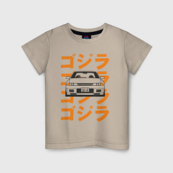 Детская футболка Nissan Skyline GTR32