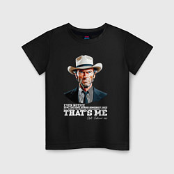 Детская футболка Иствуд кино вестерн