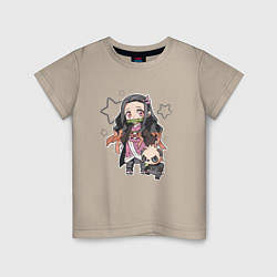 Детская футболка Милашка Нэдзуко Камадо
