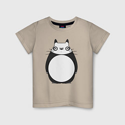 Детская футболка Тоторо панда