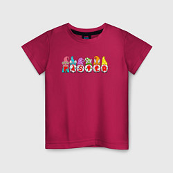 Детская футболка Пасхальные гномы поздравляют