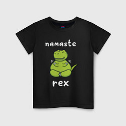 Детская футболка Namaste Rex