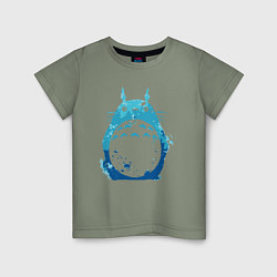Детская футболка Blue Totoro