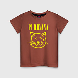 Детская футболка Purrvana