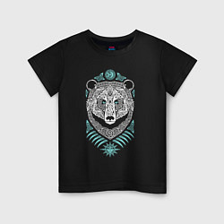 Детская футболка Орнамент медведя