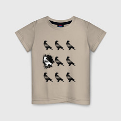 Детская футболка Девять ворон