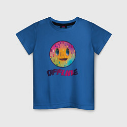 Детская футболка Offline улыбка смайла