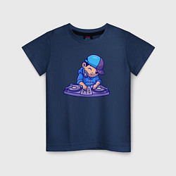 Детская футболка Little dj
