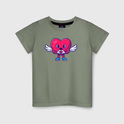 Детская футболка Heart angel