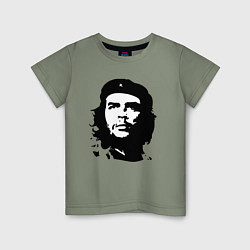 Детская футболка Черно-белый силуэт Че Гевара