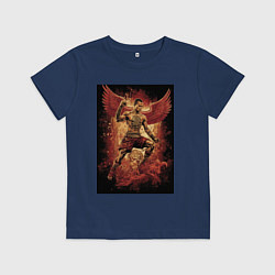 Детская футболка Муай Тай боец с крыльями