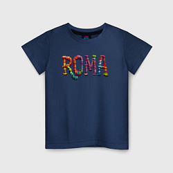 Детская футболка Roma yarn art