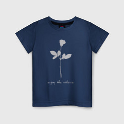 Детская футболка Depeche Mode - rose enjoy the silence