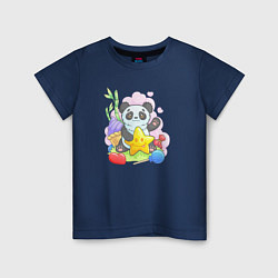 Детская футболка Панда со звездой