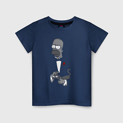Детская футболка Homer godfather