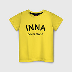 Детская футболка Inna never alone - motto