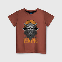 Детская футболка Викинг с топорами