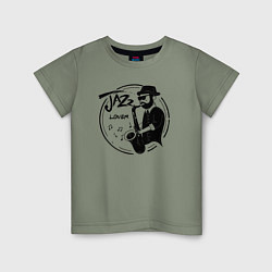 Детская футболка Jazz lover