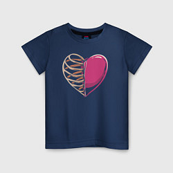 Детская футболка Сердце в груди