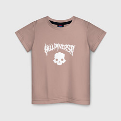 Детская футболка Helldivers: Skull