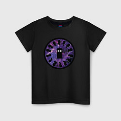 Детская футболка Тардис в космосе