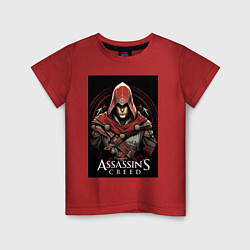 Детская футболка Assassins creed профиль игрока