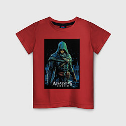Детская футболка Assassins creed в капюшоне