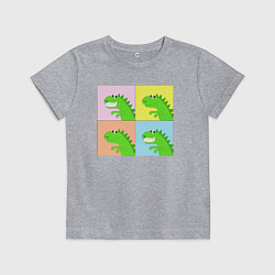 Детская футболка Дракончики в стиле поп-арт комикса