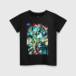 Детская футболка Гуррен-Дан пронзающий небеса