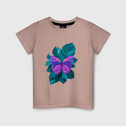 Детская футболка Арт-бабочка