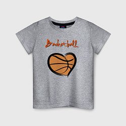 Детская футболка Basket lover