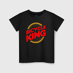 Детская футболка Велосипедный король