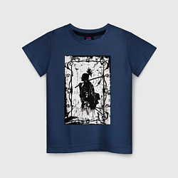 Детская футболка Воин с катаной