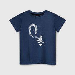Детская футболка Портал в космос