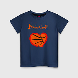 Детская футболка Basket love