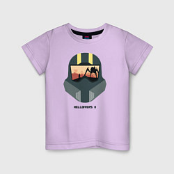 Детская футболка Helldivers: Paratrooper Helmet
