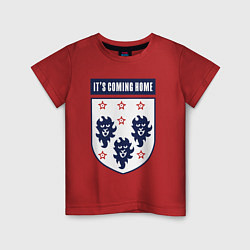 Детская футболка Англия возвращается домой