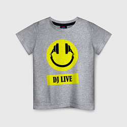 Детская футболка Dj live