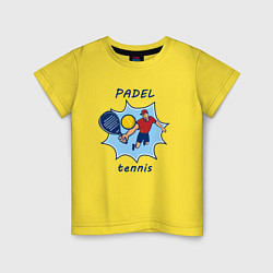Детская футболка Падел теннис