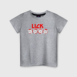 Детская футболка Kiss lick