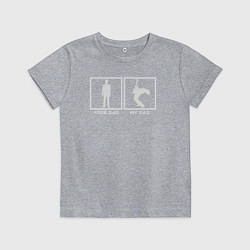 Детская футболка Rock dad