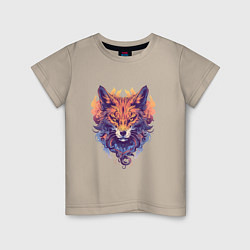 Детская футболка Foxs Fiery Head