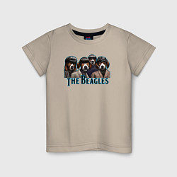 Детская футболка Beatles beagles