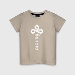 Детская футболка Cloud9 - vertical logo