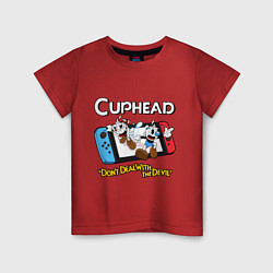 Детская футболка Switch cuphead