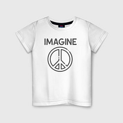 Детская футболка Peace imagine