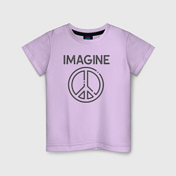 Детская футболка Peace imagine