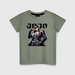 Детская футболка Jotaro Kujo - jojo ai art