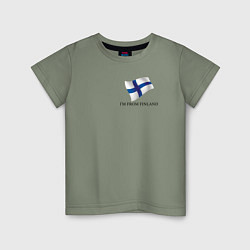Детская футболка Im from Finland - motto