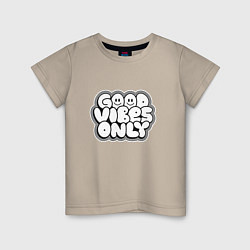 Детская футболка Goof vibes black
